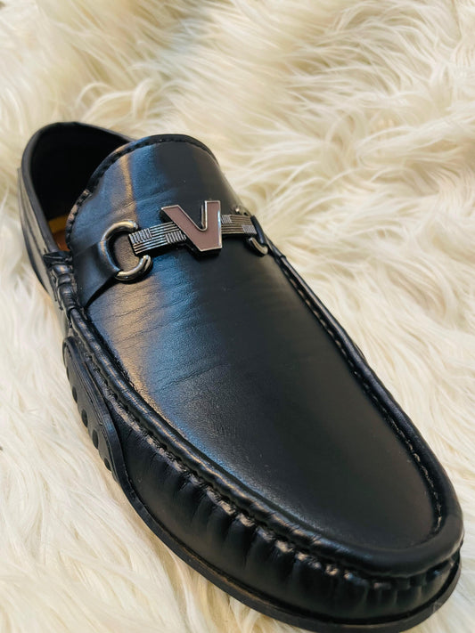 ARCH SUPPORT Black Trail Loafer ( Medicated)